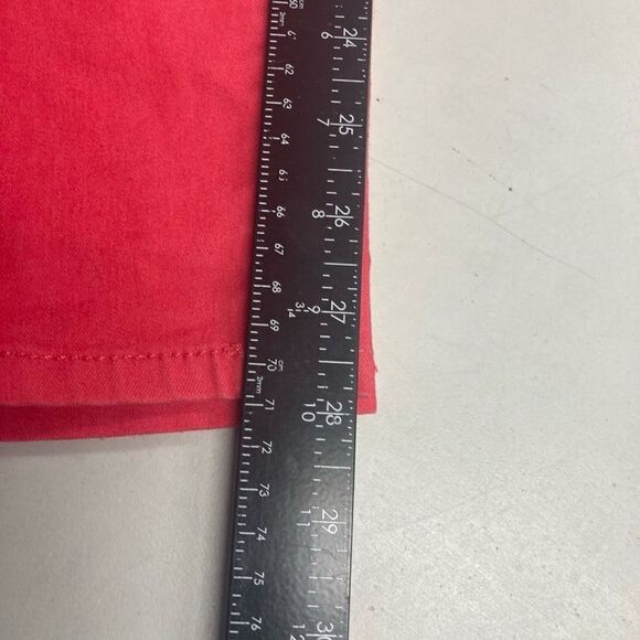 ELLE Women’s Cropped Jeans Size‎ 2 Pink Red Inseam 26” - Picture 8 of 9